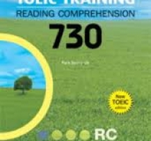 TOEIC Training Reading Comprehension 730