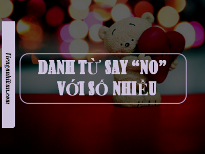 danh từ say